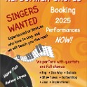 2025 Singers Wanted 4.75x7.75 ad 2